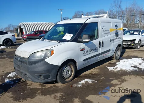 2017 Ram Promaster City Tradesman из США, поврежденный, VIN ZFBERFAB1H6D64098